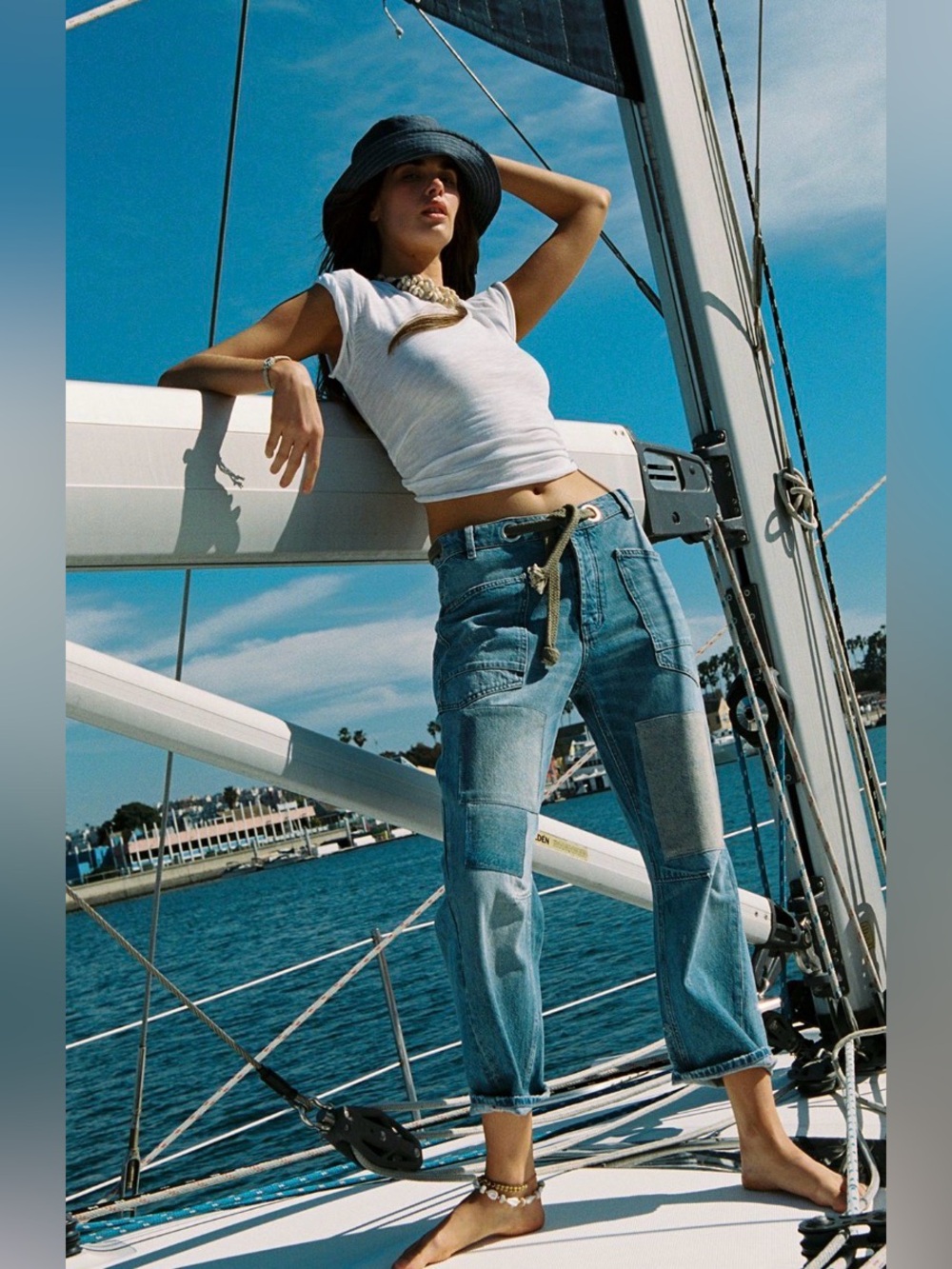 Free People Moxie Barrel Jean